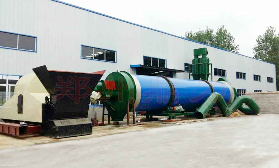 安徽阜阳木屑烘干机案例现场