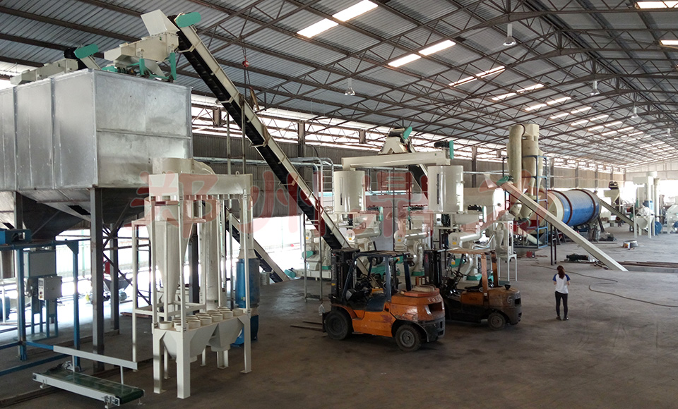 马来西亚木屑烘干机现场（图）