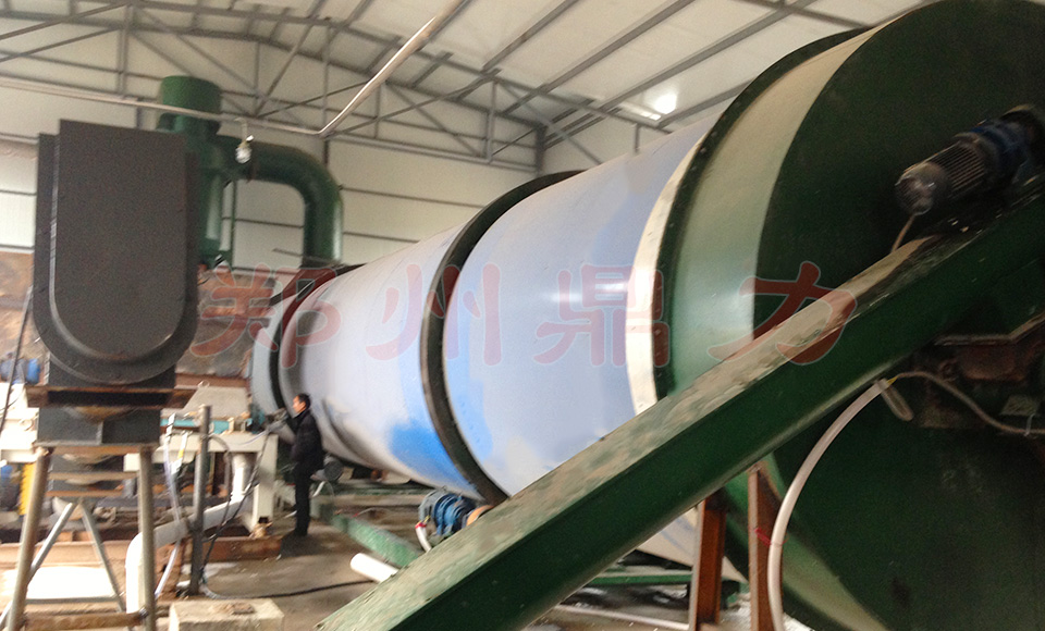 甘肃陇西马铃薯渣烘干机现场