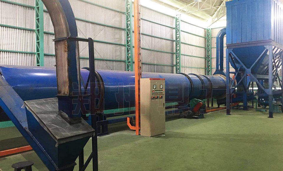 摩洛哥木屑烘干机现场视频